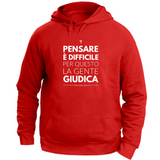 Felpa Unisex con Cappuccio Citazione Carl Jung