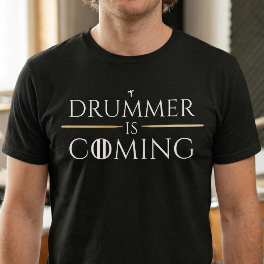 Drummer is coming