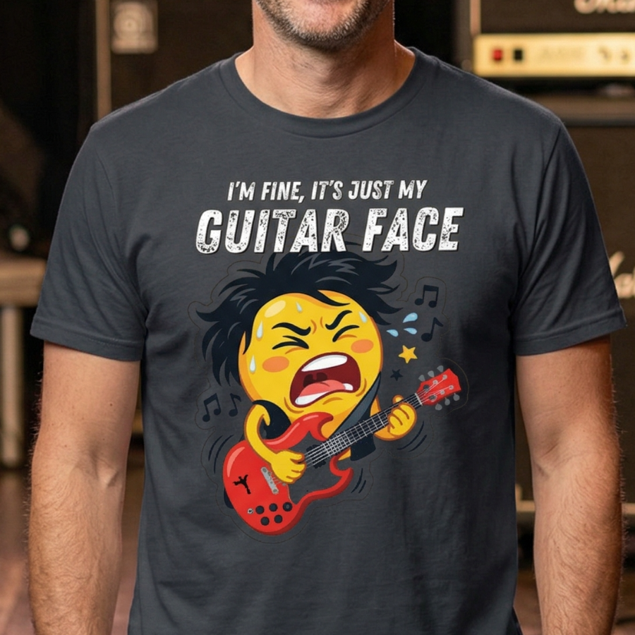 Guitar face