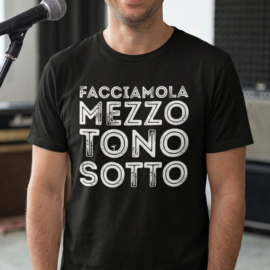 Mezzo tono sotto