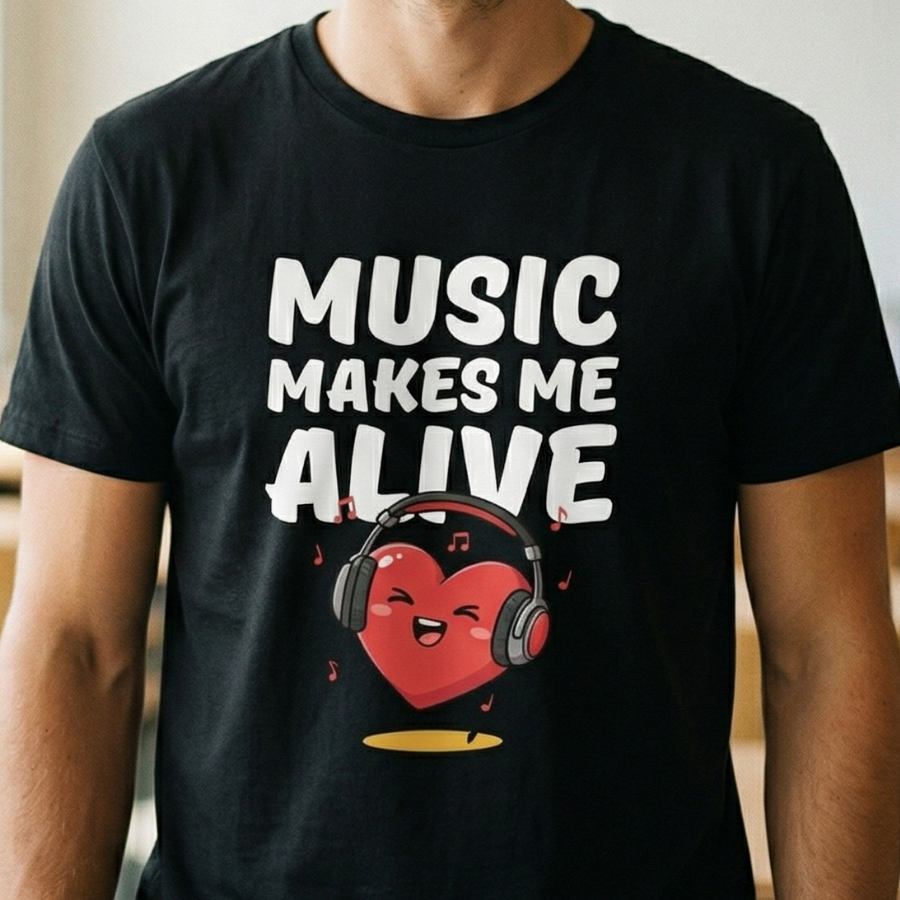 Music makes me alive
