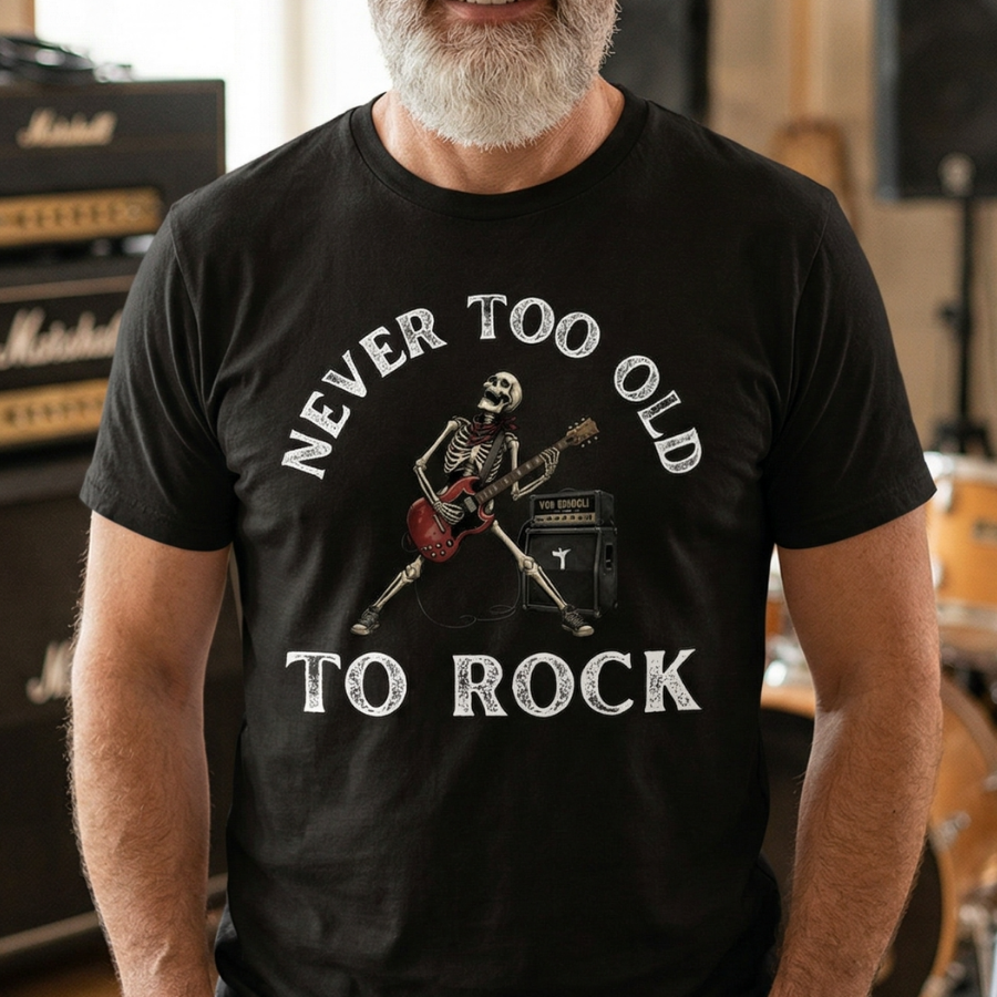 Never too old to rock