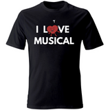 T-Shirt Unisex I Love Musical