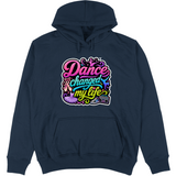 Felpa Unisex con Cappuccio Dance changed my life