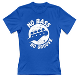 T-Shirt Donna no bass no groove