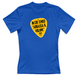 T-Shirt Donna In che senso abbassa il volume?