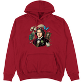 Felpa Unisex con Cappuccio Ritratto Oscar Wilde
