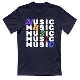 T-Shirt Unisex Musicmusicmusic