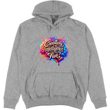 Felpa Unisex con Cappuccio Creativity is intelligence having fun