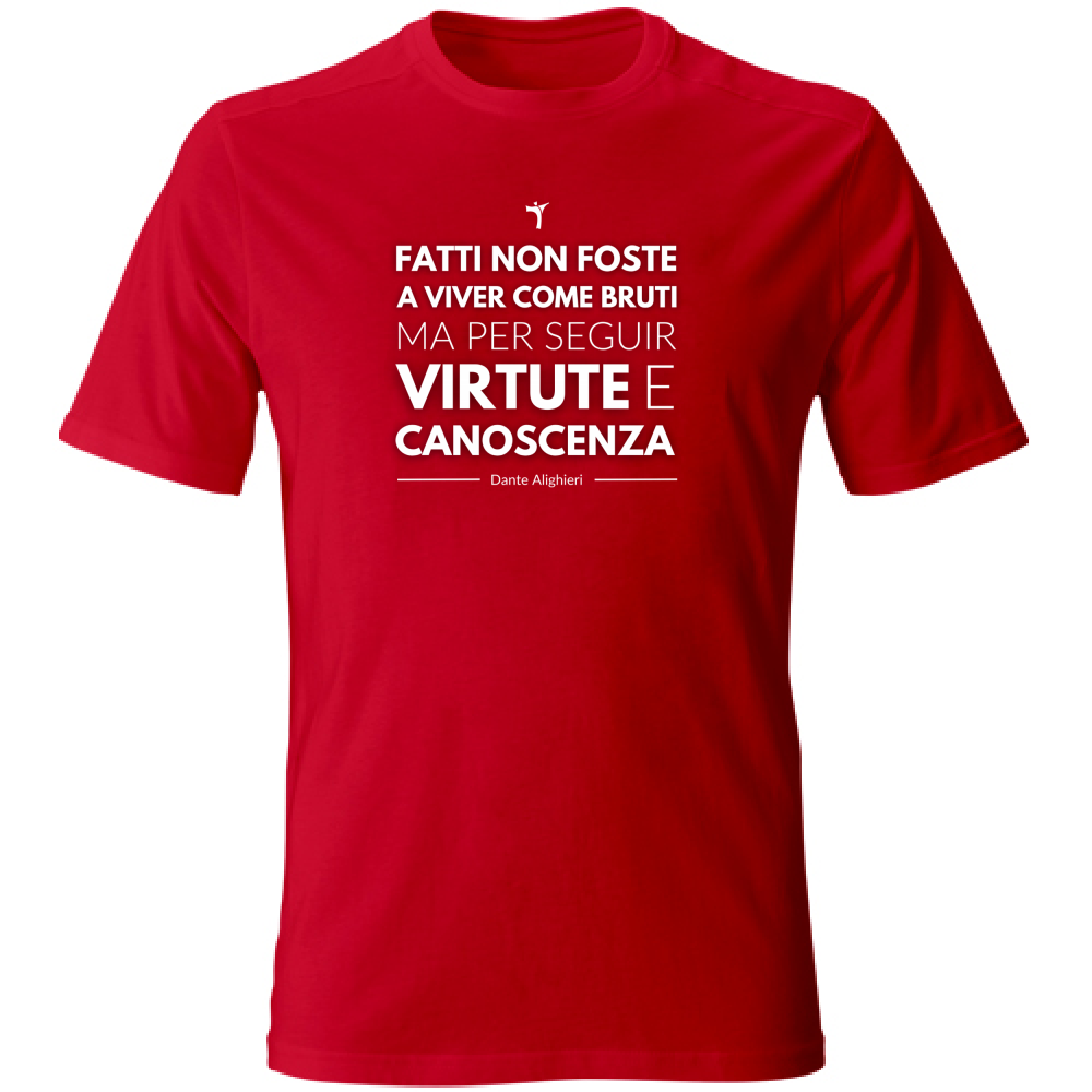T-Shirt Unisex Citazione Dante Alighieri