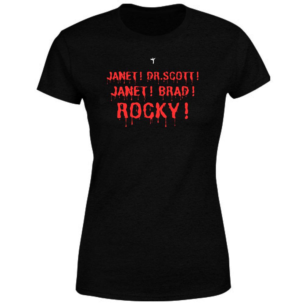 T-Shirt Donna Janet, Dr Scott, Brad, Rocky