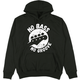 Felpa Unisex con Cappuccio no bass no groove