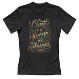 T-Shirt Donna Il canto è il suono dell anima