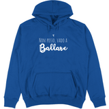 Felpa Unisex con Cappuccio Non posso vado a ballare