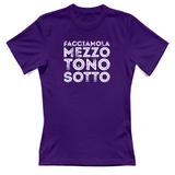 T-Shirt Donna Mezzo tono sotto
