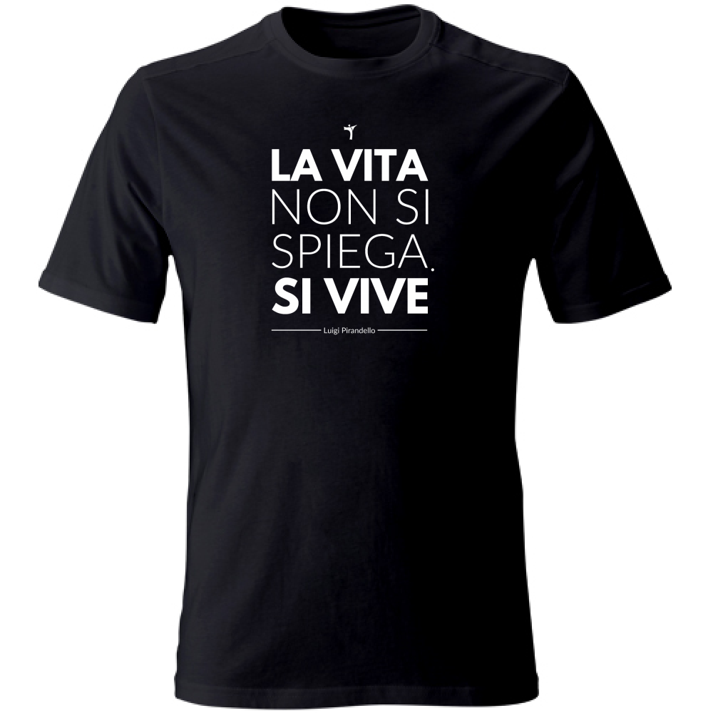T-Shirt Unisex Citazione Pirandello
