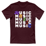 T-Shirt Unisex Musicmusicmusic