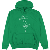 Felpa Unisex con Cappuccio dance ballet