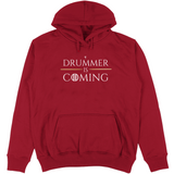 Felpa Unisex con Cappuccio Drummer is coming
