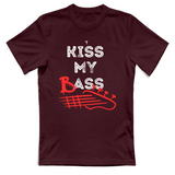 T-Shirt Unisex Kiss my bass