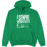 Felpa Unisex con Cappuccio è sempre la stessa solfa
