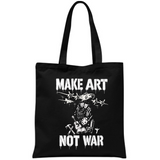 Borsa Make art not war