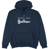 Felpa Unisex con Cappuccio Non posso vado a ballare
