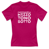 T-Shirt Donna Mezzo tono sotto