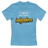 T-Shirt Donna arte può creare indipendenza