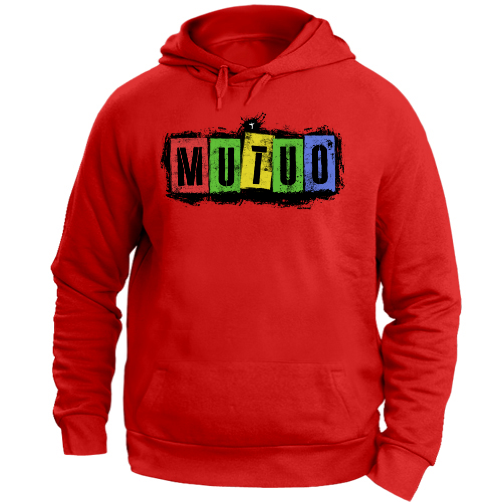 Felpa Unisex con Cappuccio Mutuo, il musical