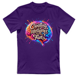 T-Shirt Unisex Creativity is intelligence having fun