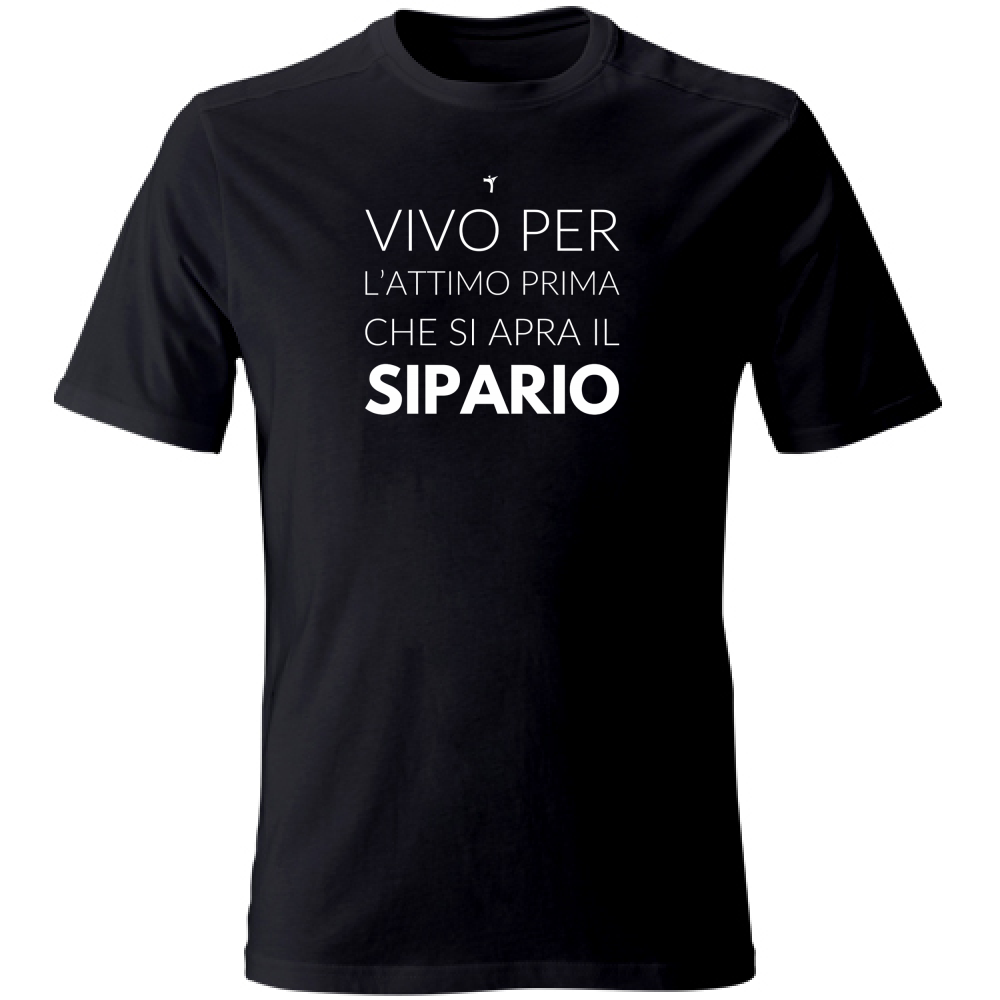 T-Shirt Unisex Attimo prima del sipario
