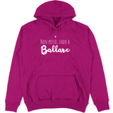 Felpa Unisex con Cappuccio Non posso vado a ballare