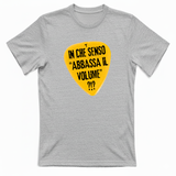 T-Shirt Unisex In che senso abbassa il volume?