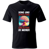 T-Shirt Unisex sono uno scrittore creatore di mondi