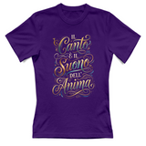 T-Shirt Donna Il canto è il suono dell anima