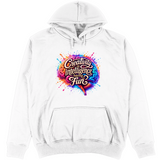 Felpa Unisex con Cappuccio Creativity is intelligence having fun