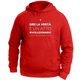 Felpa Unisex con Cappuccio Citazione Pasolini