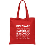 Borsa Insegnare è cambiare il mondo