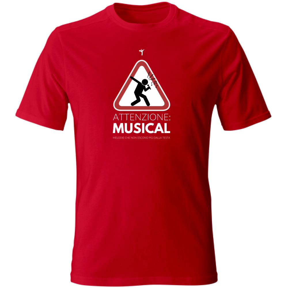 T-Shirt Unisex Attenzione: Musical