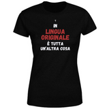 T-Shirt Donna lingua originale