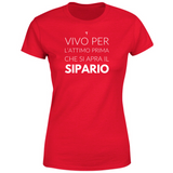 T-Shirt Donna Attimo prima del sipario