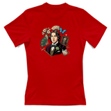 T-Shirt Donna Ritratto Oscar Wilde