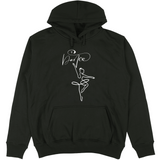 Felpa Unisex con Cappuccio dance ballet