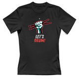 T-Shirt Donna Lets drum