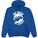 Felpa Unisex con Cappuccio no bass no groove