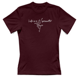 T-Shirt Donna Life is a pirouette