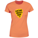 T-Shirt Donna In che senso abbassa il volume?