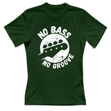 T-Shirt Donna no bass no groove
