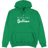 Felpa Unisex con Cappuccio Non posso vado a ballare